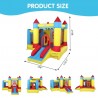 Yallstore Kids Inflatable Bounce House Castle