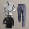 Men's Sportswear Set Quick-Dry Running Clothes Fitness Wear Morning Run Clothing Spring Autumn Basketball Training Jacket