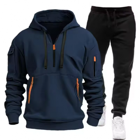 2024 Fashion Tracksuit For Men Hoodie Fitness Gym Clothing Men Running Set Sportswear Jogger Men'S Tracksuit Winter Suit Sports