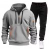 2024 Fashion Tracksuit For Men Hoodie Fitness Gym Clothing Men Running Set Sportswear Jogger Men'S Tracksuit Winter Suit Sports