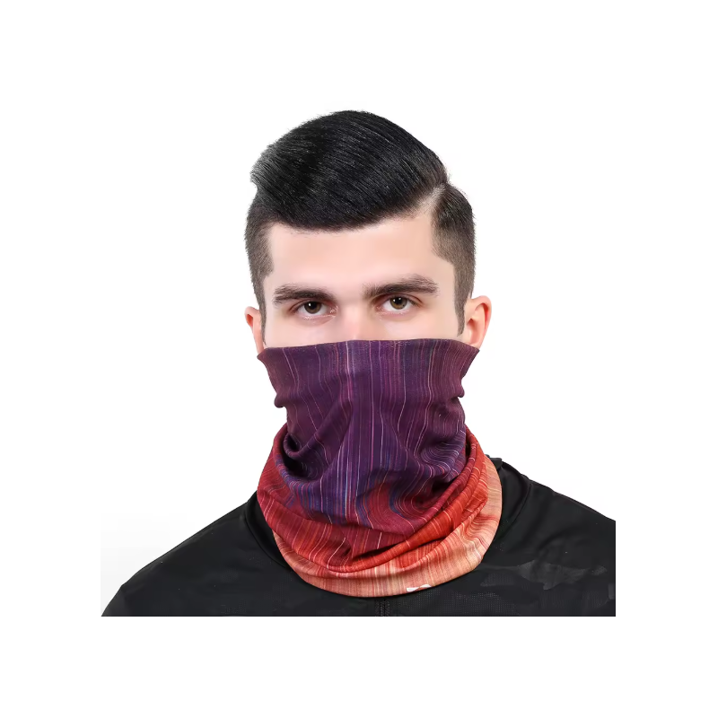 Versatile Seamless Bandana For Men Women Gradient Color Sports Mask