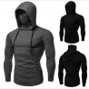 Factory Direct Sales Solid Color Autumn Leisure Fitness Sweatshirt