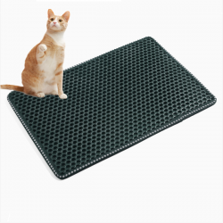 Cat Litter Mat, Kitty Litter Trapping Mat, Double Layer Mats