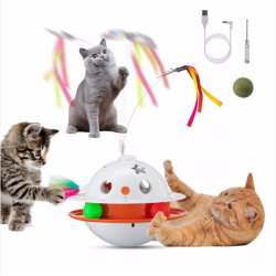 Interactive Cat Toy Cat Toy with Butterfly Flying Random Moving