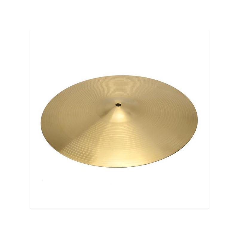 Professional Copper Alloy Crash Cymbal for Drum Set Golden