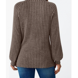 FB New Womens Long Sleeve Shirts Casual Tunic Work Tops