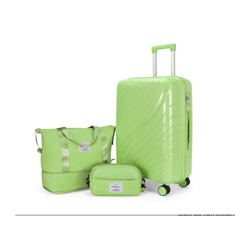 Zimtown 3 Piece Carry-on Luggage Sets