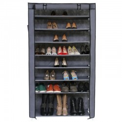 Zimtown 10 Tiers 45 Pairs Shoe Rack